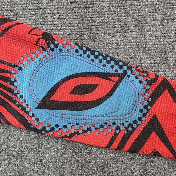 O'NEAL Mayhem Kids Youth Motocross Jersey L Red Black Blue Y2K Moto - Picture 10 of 11